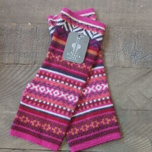 Alpaca Wool Patterned Socks